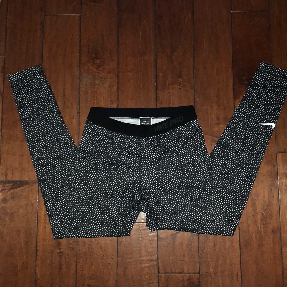 Polka Dot Nike Pro Leggings